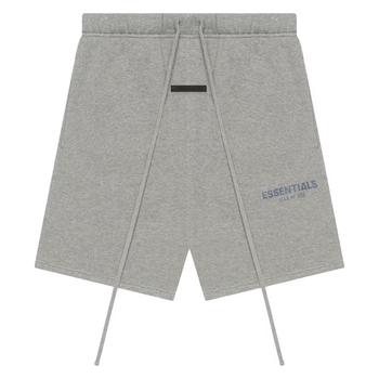 essentials短裤, Essentials | Fear Of God Essentials Dark Heather Oatmeal Shorts (SS21)商品图片 8.4折