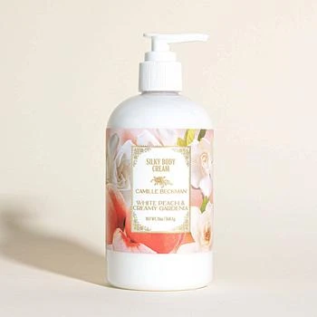 Camille Beckman | Silky Body Cream 13oz White Peach & Creamy Gardenia,商家Camille Beckman,价格¥148