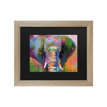 Trademark Global | Richard Wallich Elephant 2 Matted Framed Art - 37" x 49",商家Macy's,价格¥692