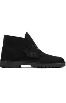clarks desert, Clarks | (26162705) Desert Rock Boots - Black Suede商品图片 5.1折