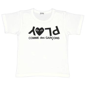 推荐Comme Des Garcons Kids Logo Print Short-sleeve T-shirt, Size 4商品