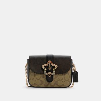 product Coach Outlet Gemma Crossbody In Blocked Signature Canvas With Star Buckle image