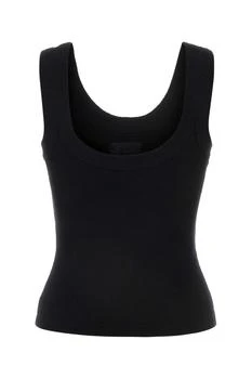 Alexander Wang | Alexander Wang Logo Embossed Fine Ribbed Tank Top 5.2折起×额外9.5折, �额外九五折