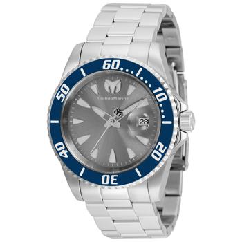 TechnoMarine | TechnoMarine Men's TM-220120 Sea 42mm Grey Dial Stainless Steel Watch商品图片,1.3折