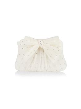 Loeffler Randall推荐, Loeffler Randall | Rayne Embellished Pleated Frame Clutch商品图片 
