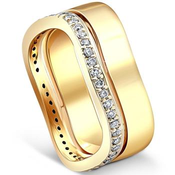 商品1/2Ct 14k Gold Yellow Diamond Wedding Ring 7.8grams 7.5mm,商家Premium Outlets,价格¥6497图片