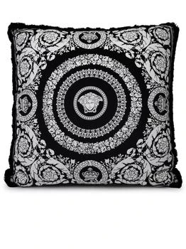 Versace | Baroque Print Cushion In Two-tone Cotton,商家Italist,价格¥4052