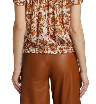 Free People | Suki Blouse in Ivory Combo商品图片,6折