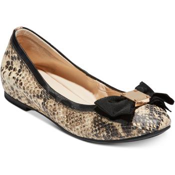 Cole Haan Womens Tali Leather Snake Print Slip On Shoes product img