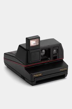 推荐Polaroid Black Impulse Vintage 600 Instant Camera Refurbished by Retrospekt商品