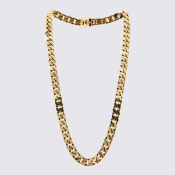 Alexander McQueen | ALEXANDER MCQUEEN GOLD-TONE METAL SKULL NECKLACE 6.6折