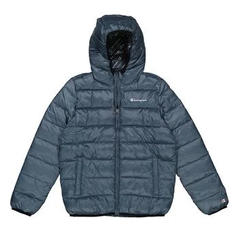 推荐Girls Grey Legacy Hooded Puffer Jacket商品