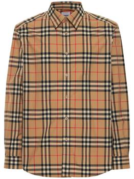 推荐Caxton Check Print Cotton Poplin Shirt商品