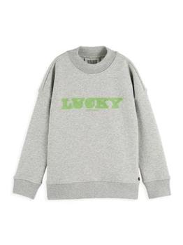 推荐Little Girl's & Girl's "Lucky" Fleece Sweatshirt商品