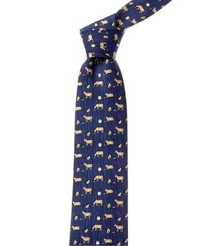 爱马仕领带, [二手商品] Hermes | Hermes Silk Tie (Authentic Pre-Owned)商品图片 
