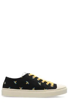 Vivienne Westwood | Vivienne Westwood Plimsoll 2.0 Low-Top Sneakers,商家Cettire,价格¥1204