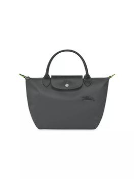 Longchamp | Small Le Pliage Green Top Handle Bag商品图片,