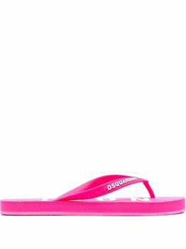 product DSQUARED2 - Logo Printed Flip Flops image