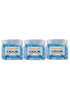 商品Odor Eliminator Gel Beads 12 oz - Crisp Cotton (3 PACK) Air Freshener - Eliminates Odors in Bathroom, Pet Area, Closets图片
