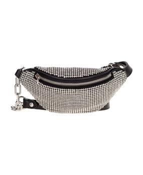 亚历山大王腰包, Alexander Wang | Attica Rhinestone Mini Fanny Pack商品图片 