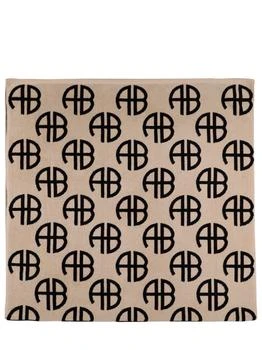 ANINE BING | Bahia Monogram Cotton Towel,商家LUISAVIAROMA,价格¥880