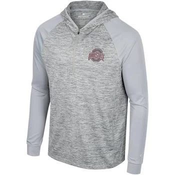 推荐Colosseum Ohio State Cybernetic Raglan 3/Zip Hooded Top - Men's商品