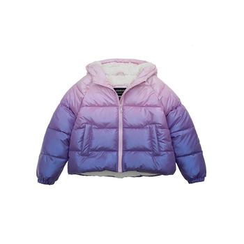 商品Rokka&Rolla | Little and Big Girls' Heavyweight Puffer Jacket Sherpa Lined Bubble Coat,商家Macy's,价格¥430图片