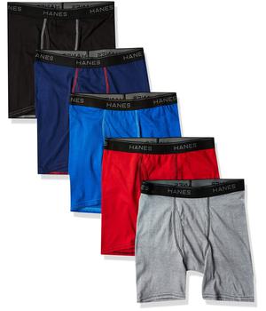 商品Hanes | Boys' 5-Pack Boxer Briefs,商家Zappos,价格¥151图片