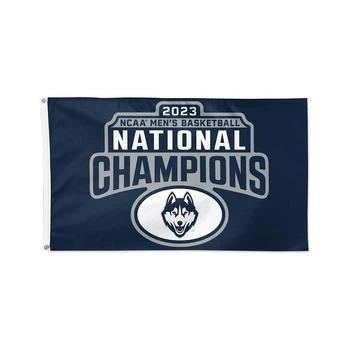 Wincraft | UConn Huskies 2023 NCAA Men's Basketball National Champions One-Sided Deluxe 3' x 5' Flag,商家Macy's,价格¥320