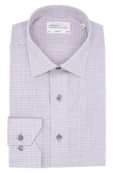 Lorenzo Uomo图片, Lorenzo Uomo | Check Trim Fit Dress Shirt商品图片 3.9折