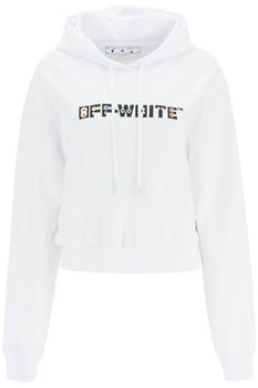 推荐Off-white rhinestone logo hoodie商品