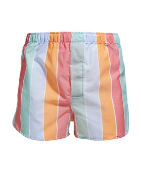 商品Men's Modern Fit Amalfi Stripe Boxer Shorts图片