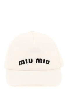 推荐Miu miu logo baseball cap商品