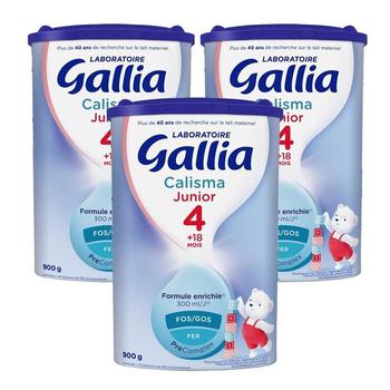 商品gallia | 欧洲直邮Gallia 达能佳丽雅4段标准型婴儿奶粉900G*3罐 2020新包装,商家Xifaner,价格¥640图片