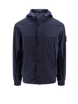 推荐Nylon jacket with removable logo patch商品