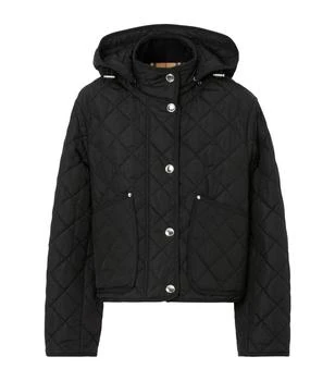 推荐Diamond Quilted Cropped Jacket商品