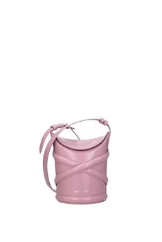 推荐Crossbody Bag the curve Leather Pink Antique Pink商品