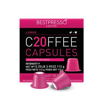 商品Bestpresso | Coffee Lungo Flavor 120 Capsules per Pack for Nespresso Original Machine,商家Macy's,价格¥287图片