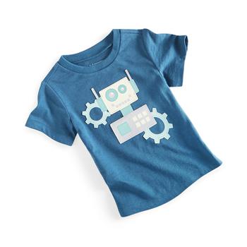 First Impressions | Baby Boys Robot T-Shirt, Created for Macy's商品图片,