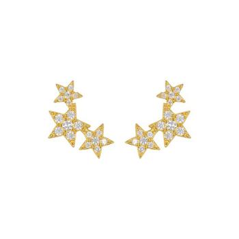商品ADORNIA | Adornia Crystal Starburst Studs gold,商家Premium Outlets,价格¥251图片