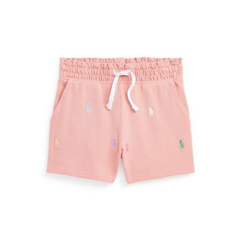 商品Ralph Lauren | Little Girls Polo Pony Pique Shorts,商家Macy's,价格¥130图片