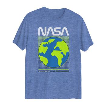 推荐Big Boys NASA Sequins Flip Short Sleeve Graphic T-shirt商品