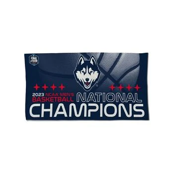 Wincraft | UConn Huskies 2023 NCAA Men's Basketball National Champions 22'' x 42'' Two-Sided On Court Locker Room Towel,商家Macy's,价格¥216