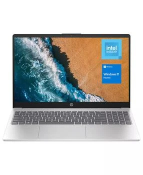 HP | Essential 15 Laptop, 15.6" HD Non-touch 60Hz, Intel N200, Intel UHD Graphics, 16GB DDR4 RAM, 128GB eMMC, Wi-Fi 6, Windows 11 Home, Silver,商家Macy's,价格¥2282