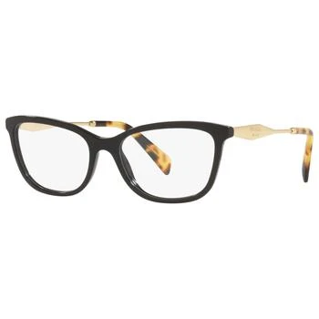 Prada | Prada 黑色 蝴蝶 眼镜 2.9折×额外9.2折, 独家减免邮费, 额外九二折