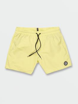 Volcom是什么牌子, Volcom | Lido Solid Trunks - Glimmer Yellow商品图片 5.9折