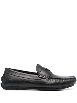 推荐EMPORIO ARMANI - Leather Driver Shoes商品