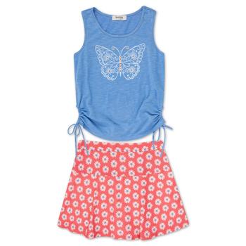 商品Speechless | Big Girls Butterfly Print Skirt and Top Set,商家Macy's,价格¥340图片