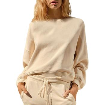 AMO | AMO Womens Organic Cotton Distressed Sweatshirt商品图片,1.9折起×额外8.5折, 独家减免邮费, 额外八五折