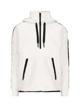 Moose Knuckles | Moose Knuckles Embossed Puff Logo Patch Zipped Sweater商品图片,6.7折起